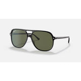 RAYBAN - BILL | Black w/ Green Polarized