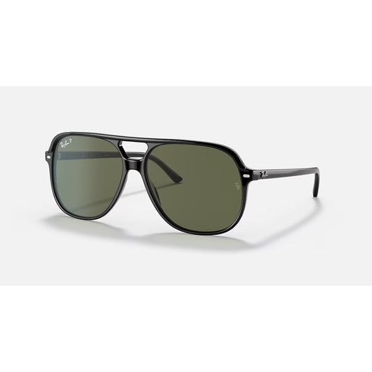 RAYBAN - BILL | Black w/ Green Polarized