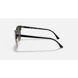 RAYBAN - CLUBMASTER | Black Arista w/ Green