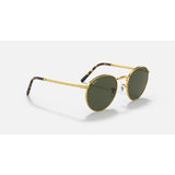 RAYBAN - ROUND METAL NEW | Gold w/ Green