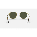 RAYBAN - ROUND METAL NEW | Gold w/ Green