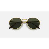 RAYBAN - ROUND METAL NEW | Gold w/ Green