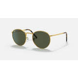 RAYBAN - ROUND METAL NEW | Gold w/ Green