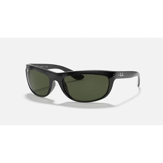 RAYBAN - BALORAMA | Polished Black w/ Green