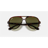 RAYBAN - CATS 5000 | Light Havana w/ Green Gradient