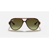 RAYBAN - CATS 5000 | Light Havana w/ Green Gradient