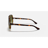 RAYBAN - CATS 5000 | Light Havana w/ Green Gradient