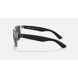 RAYBAN - JUSTIN | Rubber Transparent Grey w/ Grey