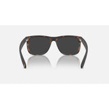 RAYBAN - JUSTIN | Havana Rubber w/ Dark Grey Polarized