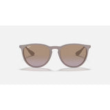 RAYBAN - ERIKA | Dark Rubber Sand w/ Brown Gradient