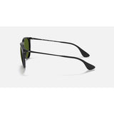 RAYBAN - ERIKA | Black w/ Green Polarized