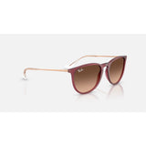 RAYBAN - ERIKA | Polished Rubber Violet w/ Pink Gradient Brown