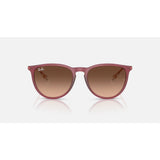 RAYBAN - ERIKA | Polished Rubber Violet w/ Pink Gradient Brown