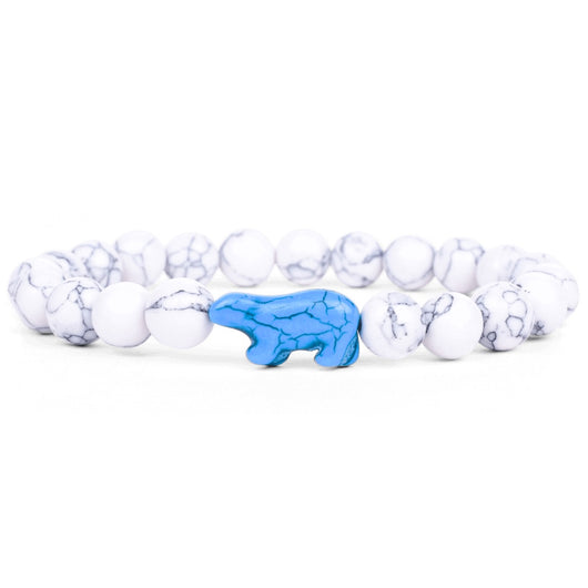 FAHLO - POLAR BEAR TRACKING BRACELET | ARCTIC WHITE