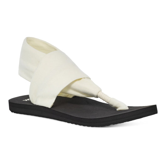 SANUK - SLING | WHITE BLACK