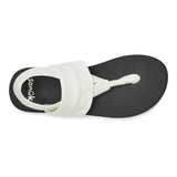 SANUK - SLING | WHITE BLACK