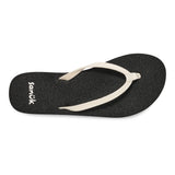 SANUK - YOGA JOY II | WHITE/BLACK