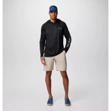 COLUMBIA - TERMINAL TACKLE HOODIE | BLACK COOL GREY LOGO