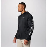 COLUMBIA - TERMINAL TACKLE HOODIE | BLACK COOL GREY LOGO