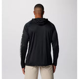 COLUMBIA - TERMINAL TACKLE HOODIE | BLACK COOL GREY LOGO