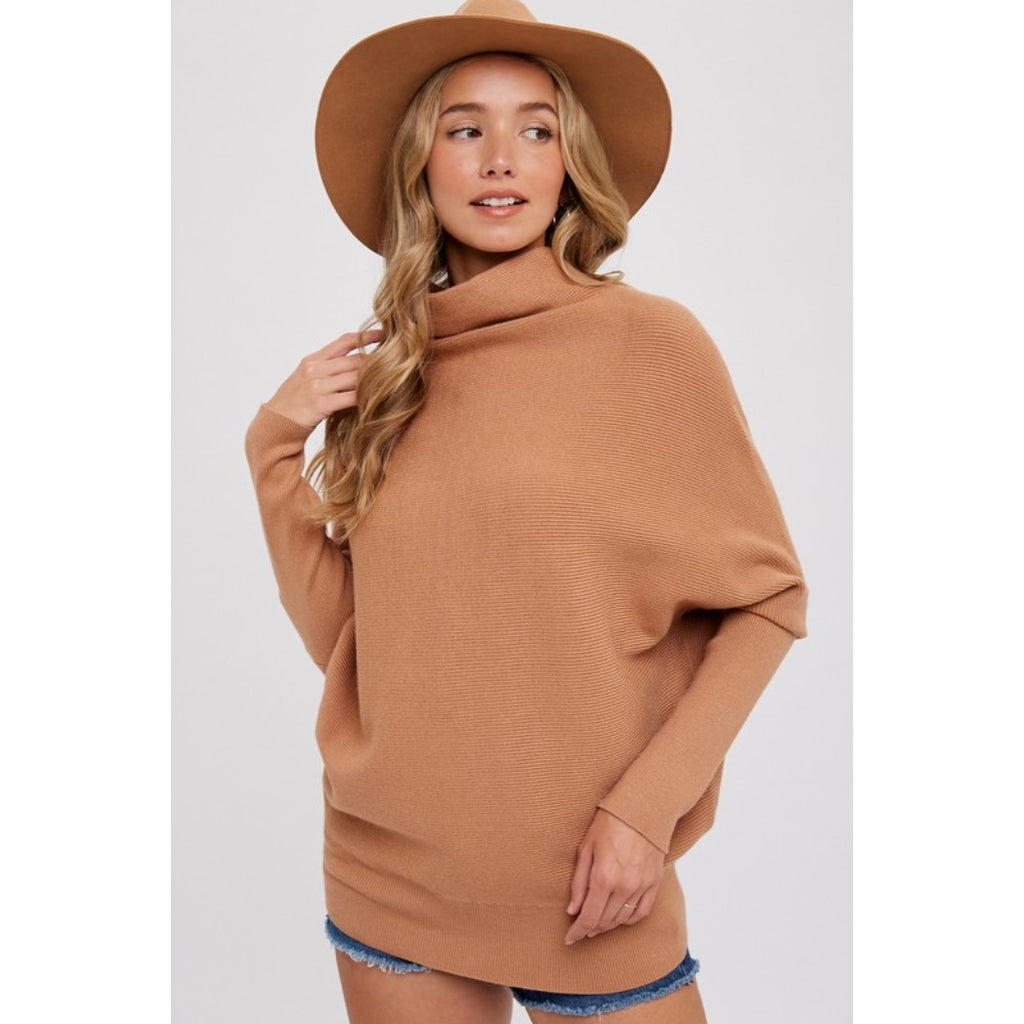 Dolman turtleneck sweater best sale