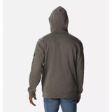 COLUMBIA - TREK II FULL ZIP FLEECE | CHARCOAL HEATHER CSC LOGO