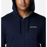 COLUMBIA - TREK II FULL ZIP FLEECE | COLLEGIATE NAVY CSC LOGO