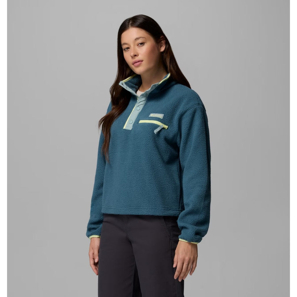 TheCabana.ca - COLUMBIA - HELVETIA II CROPPED HALF SNAP FLEECE