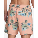RVCA - RESORT ELASTIC 16" SWIM TRUNK | PEACH/BLACK