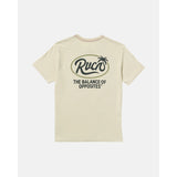 RVCA - FROND SCRIPT T-SHIRT | CERAMIC