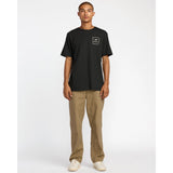 RVCA - ALL THE WAY SS TEE | PIRATE BLACK
