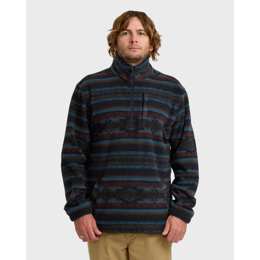BILLABONG - BOUNDARY MOCK FLEECE | DARK STONE