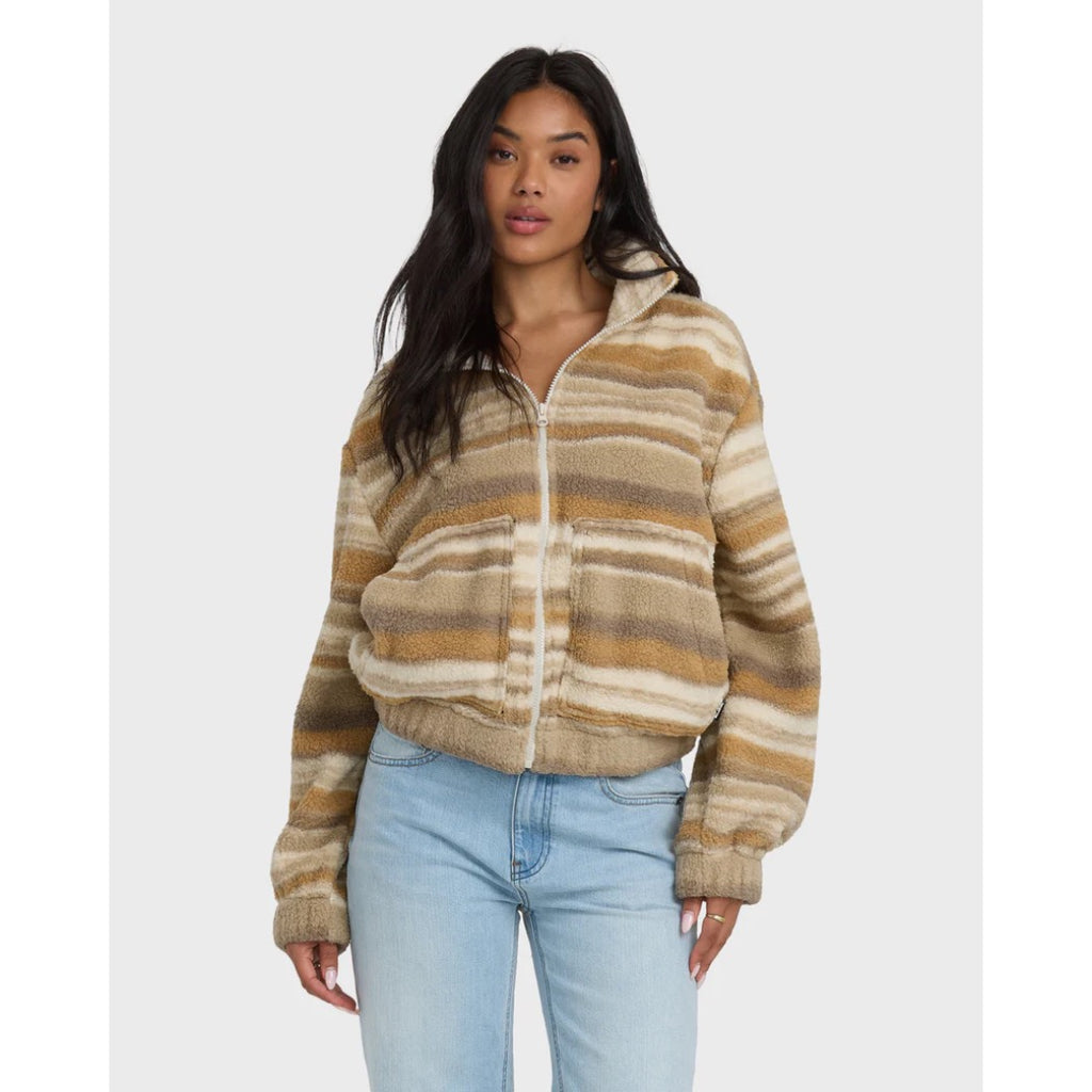 TheCabana.ca - BILLABONG - FIRST LIGHT ZIP SHERPA | Coyote