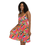 BODY GLOVE - IVY DRESS | BUBBLE GUM/CANOPY PRINT