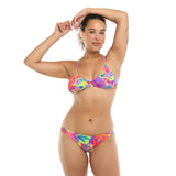 BODY GLOVE - ROMY KENNA TRIANGLE SLIDER TOP | KEY LIME