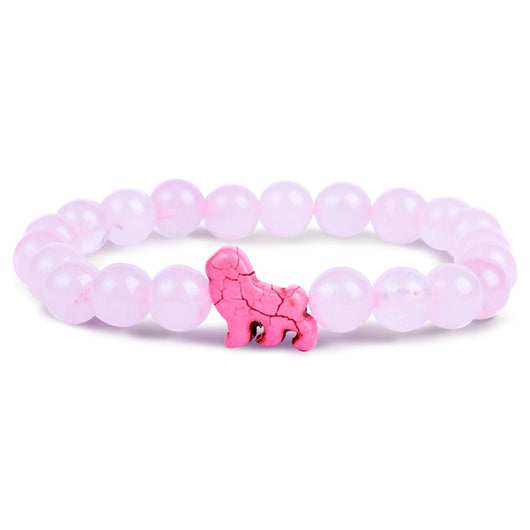 FAHLO - LION TRACKING BRACELET | KENYA ORCHID PINK