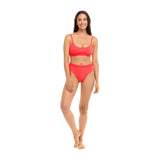 BODY GLOVE - IBIZA MARLEE HIGH-WAIST BOTTOM | SNAPDRAGON