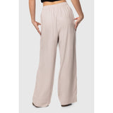 TEAMLTD - LINEN PANT | GREY LILAC