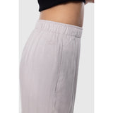 TEAMLTD - LINEN PANT | GREY LILAC