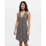 TENTREE - PENROSE DRESS | Meteorite Black Field Flower