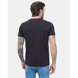 TENTREE - ROAD TRIP TEE | Grey Heather/Meteorite Black