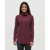 TENTREE - HIGHWOOD TURTLENECK SWEATER | Deep Burgundy