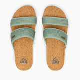 REEF - CUSHION VISTA HI | FROSTY RAFFIA