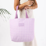 ALOHA COLLECTION - Palaka Day Tripper Tote Bag | Lavande