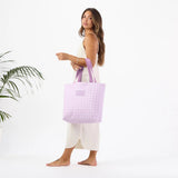 ALOHA COLLECTION - Palaka Day Tripper Tote Bag | Lavande