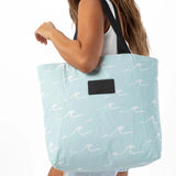 ALOHA COLLECTION - Seaside Day Tripper | White on Lemu Blue