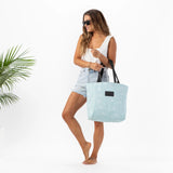 ALOHA COLLECTION - Seaside Day Tripper | White on Lemu Blue