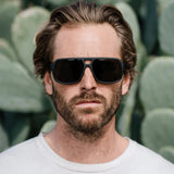 ELECTRIC - DUDE | Matte Black w/ Grey Polarized