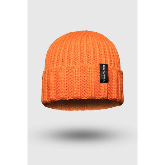 TEAMLTD - KNIT RIB TOQUE | ORANGE