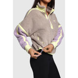 TEAMLTD - SHERPA 1/4 ZIP | Muted Lilac